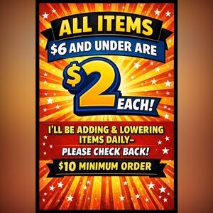 Moving sale! Everything must go! Bags Jewelry Makeup Clothing Shoes Hats Home